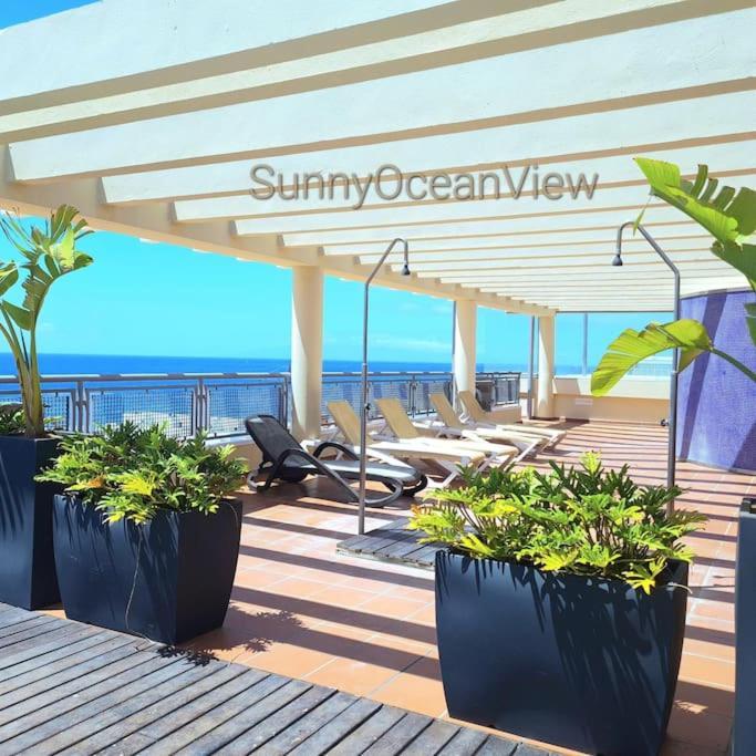 Sunny Ocean View Apartment Пальм-мар Екстер'єр фото