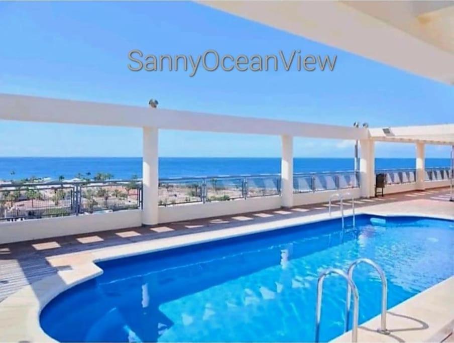 Sunny Ocean View Apartment Пальм-мар Екстер'єр фото