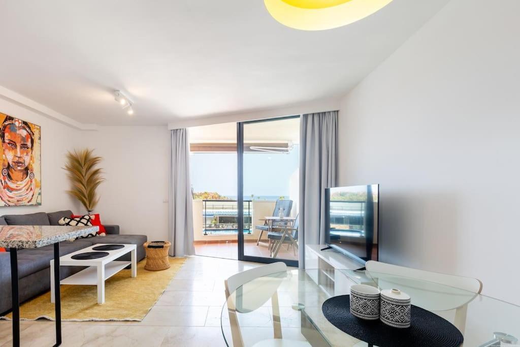 Sunny Ocean View Apartment Пальм-мар Екстер'єр фото